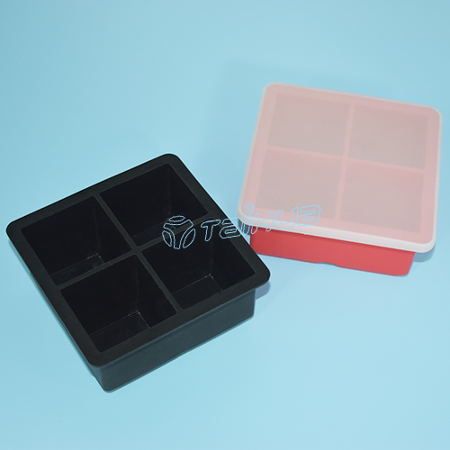 4连大方形硅胶冰格